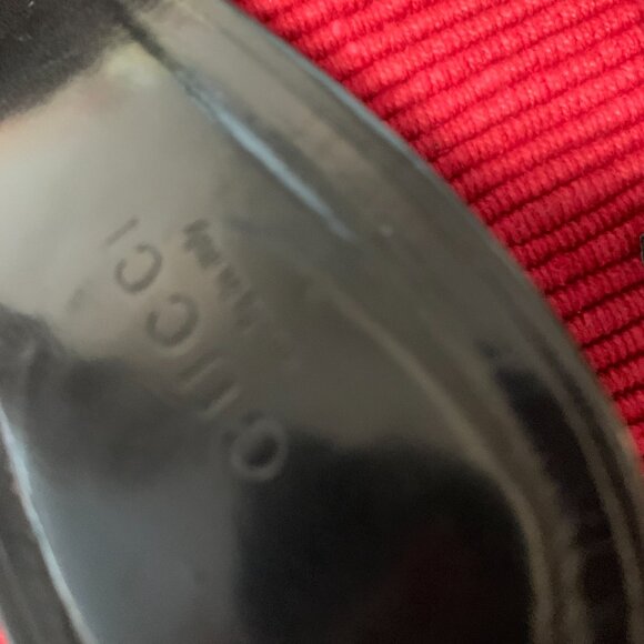 Gucci Black Canvas Pointed Toe Mules. Size (11B) Shoes Run Small (fit size 10) - Picture 5 of 5